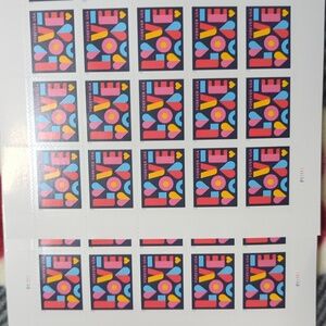 LOVE Stamps 40 Pane of 20 Forever Stamps-2021-MNH 2 panes (sheet) FINAL PRICE